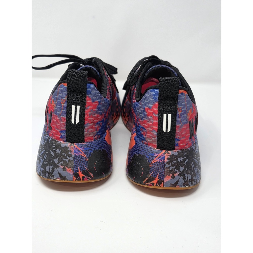 Nobull Trainer Size Men's 9.5 / Womens 11 Gym Shoes Black Pink Spring Floral - Picture 4 of 7